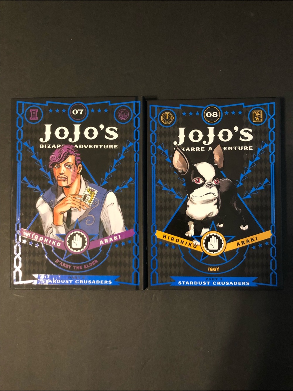 JoJo's Bizarre Adventure Vol.7 & 8 Manga Stardust Crusaders-G